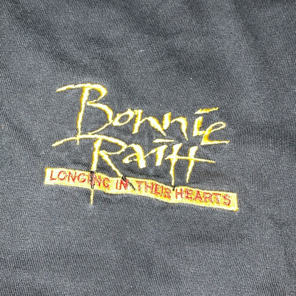 Euc Bonnie Raitt Black Large Band Tee Shirt View 2